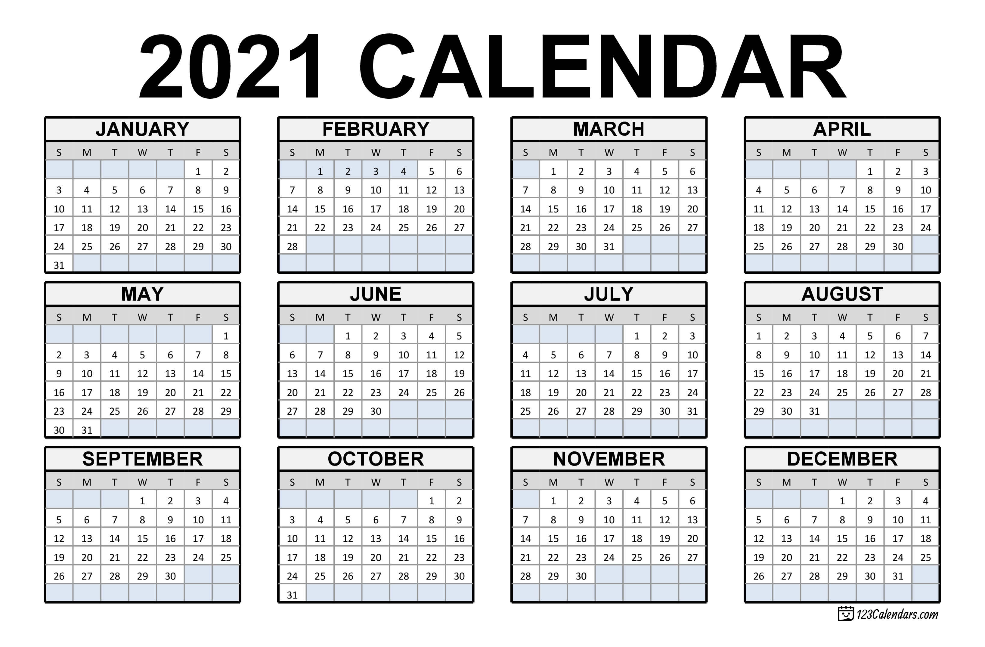 Featured image of post April 2021 Calendar 123 - Online calendar 2021 with templates for word, excel and pdf to download and print.